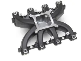52055 Professional Products Hurricane Efi Manifold For Ls1/ls6 - Black Intake