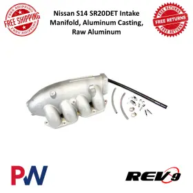 Im-002 Rev9 Intake Manifold Aluminum Casting With Hardware For Nissan S14 Sr20det Motor