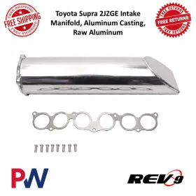 Im-014 Rev9 Intake Manifold Aluminum Casting With Hardware For Toyota Supra 2jzge Motor