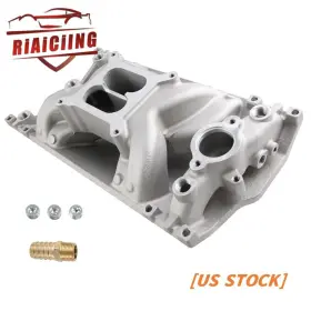 Imp014-sl-2d Riaiciing Aluminum Air Gap Intake Manifold For Sbc Small Block Chevy Vortec 350 1996-up Us Imp014-sl-2d Riaiciing Aluminum Air Gap Intake Manifold For Sbc Small Block Chevy Vortec 350 1996-up Us