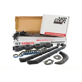 34101-10 Sce Gaskets Accuseal E Intake Dyno-pak For Ford 351w Fe