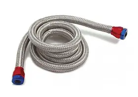 19223 Spectre Performance Hose 23 Inch Vacuum Line Kit 7/32 I.d. Stainless Steel Braid 2 End Cap Red/blue