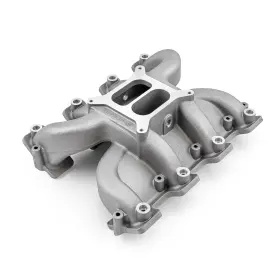 Speedmaster 1-147-105-01 Midrise Air Dual Plane 4150 Carby Manifold Satin Ls3