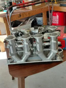 746-1-148-003 Speedmaster 8 Tube Downdraft Manifold With Fast Efi Inection System