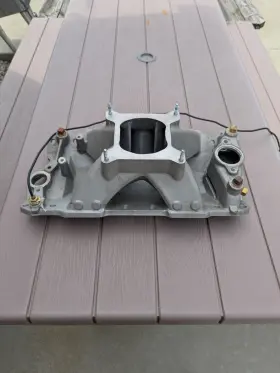 Pc22031 Speedmaster Sb Chevy Air Gap Aluminum Intake Manifold Single Plane