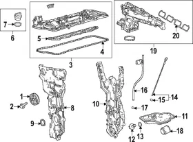 17120-25080 Toyota Genuine Intake Manifold