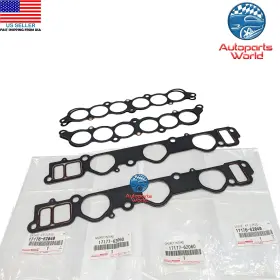 17177-62060 Toyota Genuine Oem 4runner Tacoma Tundra 3.4l Intake Monifold Gasket Set Of 4