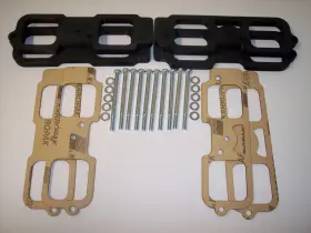 3349 Tpm Performance 6.1 Hemi 1/2 Inch Intake Spacers Gaskets And Bolts Pc Carbon Fiber Usa Made