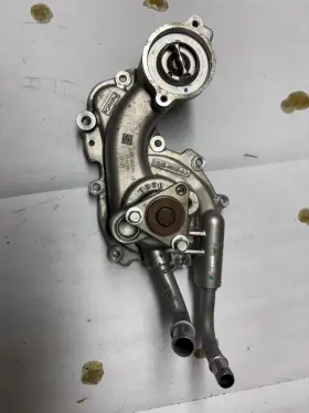 L1me-8b585-ab Tpuk Ford 3.0l And 3.5l Coolant Pump With Thermostat