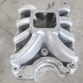 Tfs-a460-m Trick Flow A460 Intake Ported And Polished. Fresh Powdwrcoating