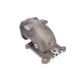 81141 Tsp Gm Ls 105mm Cast Aluminum Throttle Body Elbow With 4150 Flange - Satin
