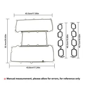 Lr011343 Uscocoo Inlet Manifold Gasket Set Fit For 2010-2020 Range Rover Sport Velar #3