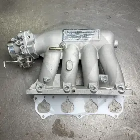 Rbcstyle-70mmbxtb Valex Racing Rbc Style Clipped Ported Manifold K20 K24 Swap W Dual Pattern 70mm Throttle Body