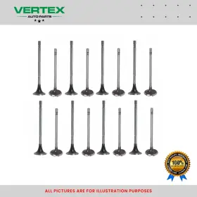 V-ford-ylf6-rebuildkit-432 Vertex Auto Parts For Ford Transit Valves 2.0 Ylf Ecoblue Inlet Exhaust Set Of 16 - Brand New