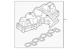 04l-129-711-ac Volkswagen Genuine Intake Manifold