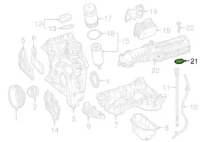 2761410480 Voltx Motors Genuine Oem Engine Intake Manifold Gasket Lower For Mercedes