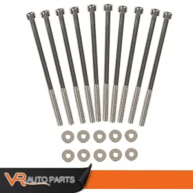 Zp-02iep4502asl Vr Auto Parts Fit For Camaro Gm Lsx Ls1-ls6 Stainless Steel Intake Manifold Bolts Kit 10pcs