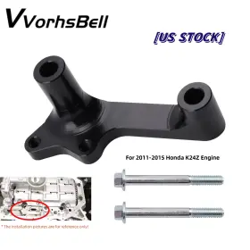 Bus047-bk Vvorhsbell Aluminum Windage Tray Bracket For 2011-2015 Honda K24z Engine With Type-s Oil Pump