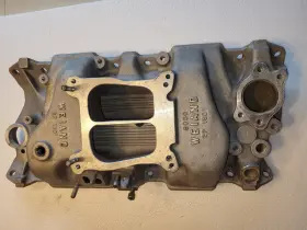 Weiand 090127429242 Cheverolet Sbc Dual Plane Intake 1962-1986 With Egr