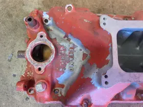 7514 Weiand Single Plane Intake Manifold Bbc Big Block Chevy Oval Port Drag Race #2