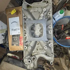 7519 Weiand Used X-celerator Intake Ford 289 302 Single Plane Similar To Torker