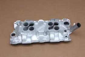 Wcv327 Weiand Vintage Chevrolet Sb Intake Manifold 2x4 Two Four Barrel 327