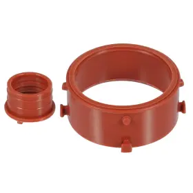 A22060600ux0074 X Autohaux 2pcs Red Turbo Intake Seal Rubber A6420940480 For 1.10 Inch X2.60