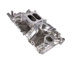 Ford V8 Dual Plane Air Gap Polished Aluminum Intake Manifold. Fixed Price $289.95.