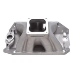 Edelbrock Intake Manifold 28002; Big Victor Single Plane Aluminum For Bbc. Fixed Price $955.95.