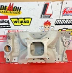 Sbc Chevy 350 V-8 Edelbrock Tall 2999 Victor Jr Aluminum Intake Manifold Race. Fixed Price $209.99.