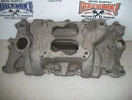 Iron Performance Intake Sbc Small Block Chevy Bowtie Race Racing Imca Stock. Fixed Price $499.00.