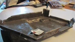 Nos 1965 1966 1967 1968 Ford 352 390 428 Intake Manifold Lower Baffle Cover Plat. Fixed Price $199.99.