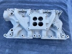 Mustang Cougar Torino Windsor Barrel Intake Manifold C90E-9425-E. Fixed Price $339.96.