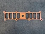 1987-1993 Mustang 3/8 Edelbrock Performer Rpm 2 Intake Manifold Phelonic Spacer. Fixed Price $25.00.