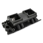 Holley Sniper Intake Manifold 835172; Black Anodized Fabricated Aluminum For Bbc. Fixed Price $839.87.