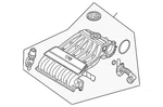 Genuine Volkswagen Intake Manifold 03H-133-201-M. Fixed Price $976.90.