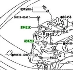 Oem Sensor, Turbo Pressure, NO.1 Genuine Toyota Tacoma 89421-78040 2PCS. Fixed Price $229.64.