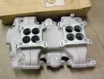 Nos Offenhauser Pontiac 5029 1955-1960 Dual Quad Intake Manifold, Nib. Fixed Price $500.00.