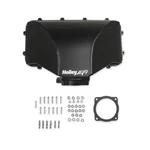 Holley Intake Manifold Top Plate 300-281; 95MM T/b Black Fabricated Aluminum. Fixed Price $495.73.