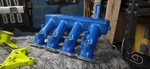 Powder Coated Blue, Audi / Volkswagen 1.8T Turbo, Intake Manifold,. Fixed Price $300.00.