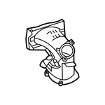 New Genuine Mercedes-benz Charge Air Pipe 6510904000 / 651-090-40-00 Oe. Fixed Price $91.19.