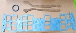 New 1961 To 1968 Ford Thunderbird Intake Manifold Gaskets 390 428 Cid 1-PAIR. Fixed Price $69.95.