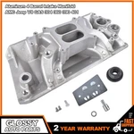 Aluminum Dual Plane 4 Barrel Intake Manifold For 70-91 Jeep CJ5 CJ6 CJ7 Amc Amx. Fixed Price $275.00.