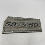 Ford Mustang 5.0L Ho Aluminum Intake Plaque Badge Emblem Oem Broken Corner. Fixed Price $18.40.