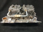 Sbc Marine 2X4 Edelbrock Intake With Afb Carbs 327. Fixed Price $999.00.