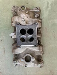 Edelbrock Performer 4-BARREL Intake Manifold US.PAT.NO.4461248. Fixed Price $119.99.