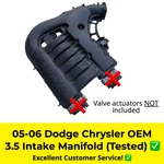 05-06 Dodge Magnum Charger Chrysler 300 3.5L Air Intake Manifold Throttle 2 Plug. Fixed Price $259.99.