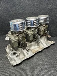 Edelbrock C355 Triple Deuce Sbc 3X2 Power Six Pack Small Block Chevy 350 400. Fixed Price $1829.99.
