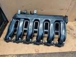 2008-13 Bmw M57 E90 335D E70 Intake Manifold With Flap Delete Carbon Cleaned. Fixed Price $400.00.