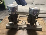 Offenhauser Dual Carb Intake Manifold 1949-54 Chevy 216/235 Inline Vintage. Fixed Price $850.00.